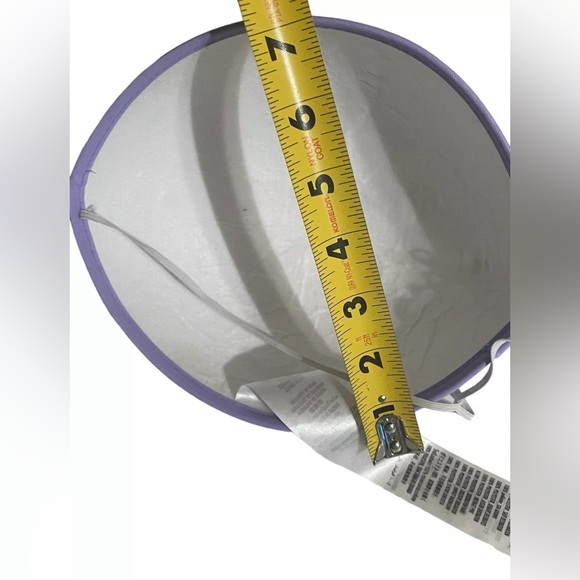 Disney Parks Minnie Mouse Beaded Purple Blue Ear Hat For Adults New With Tag - Picture 4 of 4